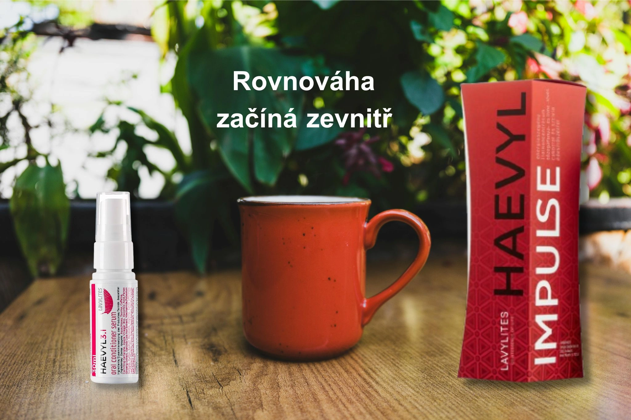 Haevyl 3.I a Haevyl Impulse od LAVYcosmetics – přírodní produkty pro podporu nervového systému, imunity a trávení